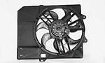 Tyc 620240 radiator and condenser fan assembly