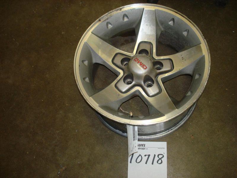 Chevrolet s10/s15/sonoma wheel 4x2, 16x8 (alum), opt n96 01 02 03 04