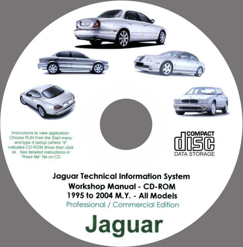 Jaguar xk8 xkr 1997 1998 1999 2000 2001 2002 2003 2004 service repair manual cd
