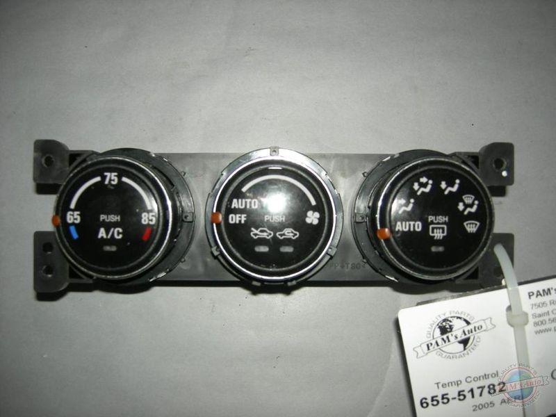 Temperature control aerio 581580 05 06 assy auto