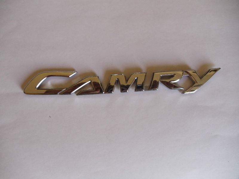 2002-2012 toyota camry ...."camry"...... nameplate.........used