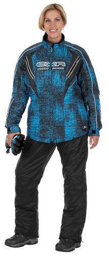 Choko women's exr snowmobile jacket splash blue large