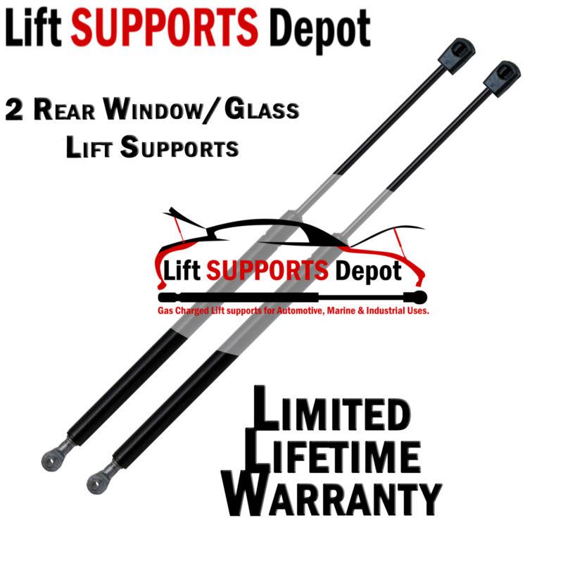 Qty (2) ford expedition lincoln navigator 1997 to 2002 rear window lift supports