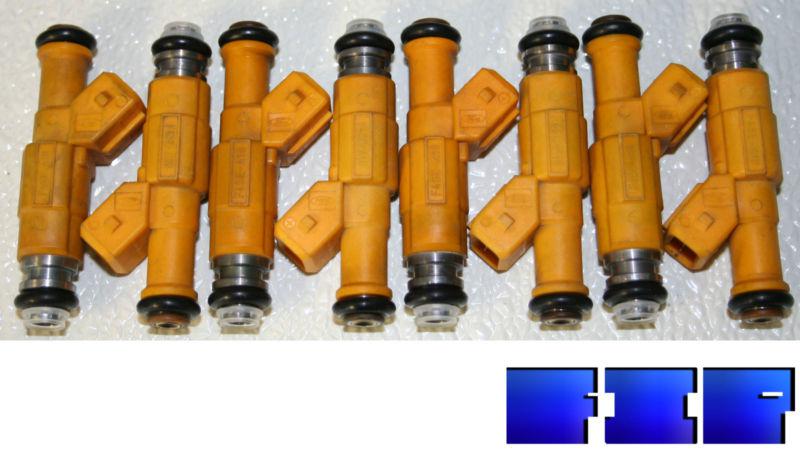 1988 ford e150 351w fuel injectors (8) oem upgrade professionally refurbished