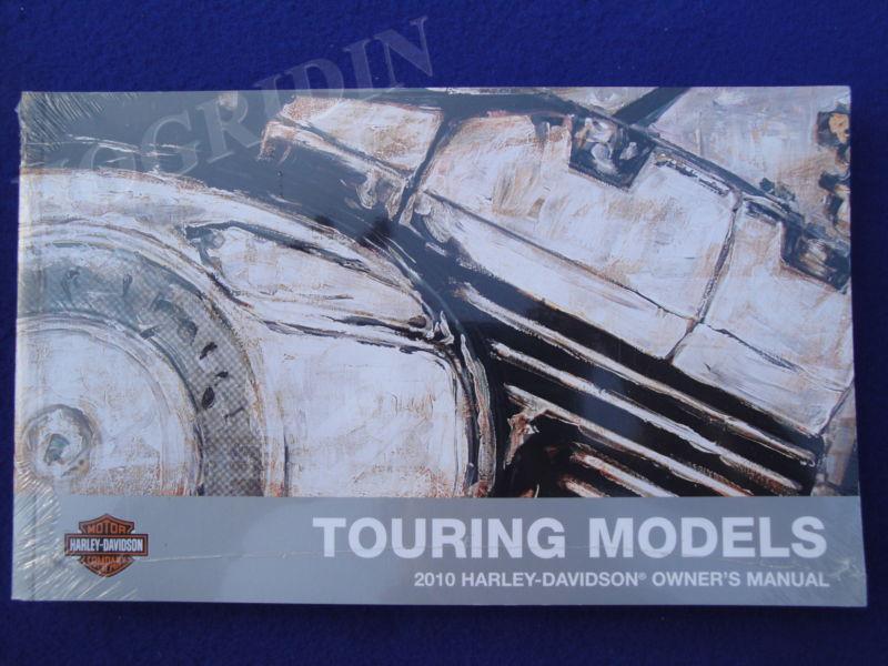 2010 harley touring road king electra street glide ultra flhr fltr owners manual