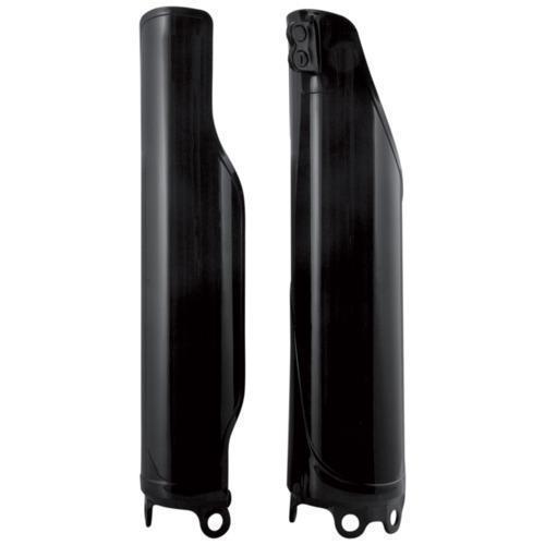 Acerbis lower fork cover set black fits ktm sx 105 2004-2012
