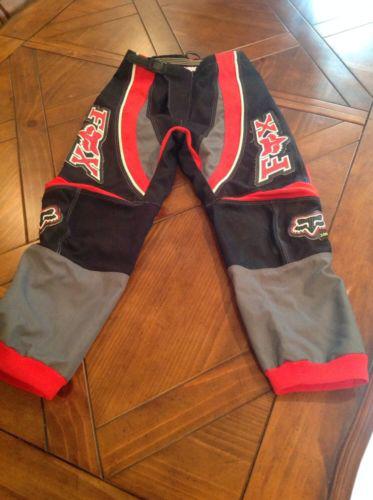 Great conditioned youth "fox" dirtbike racing pants - size w10 - clean!!