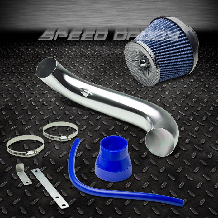 Short ram air intake induction+blue carbon filter kit 95-99 dodge neon 2.0l sohc