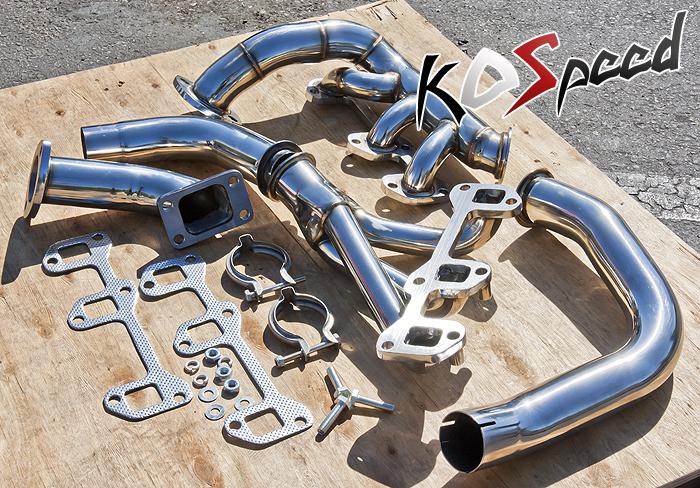 Stainless steel t3 racing exhaust header 86-87 buick regal gn grand national gnx