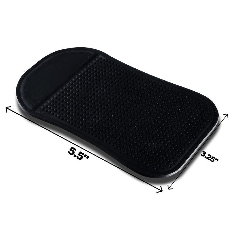 Car dashboard anti skid sticky pad phone holder black