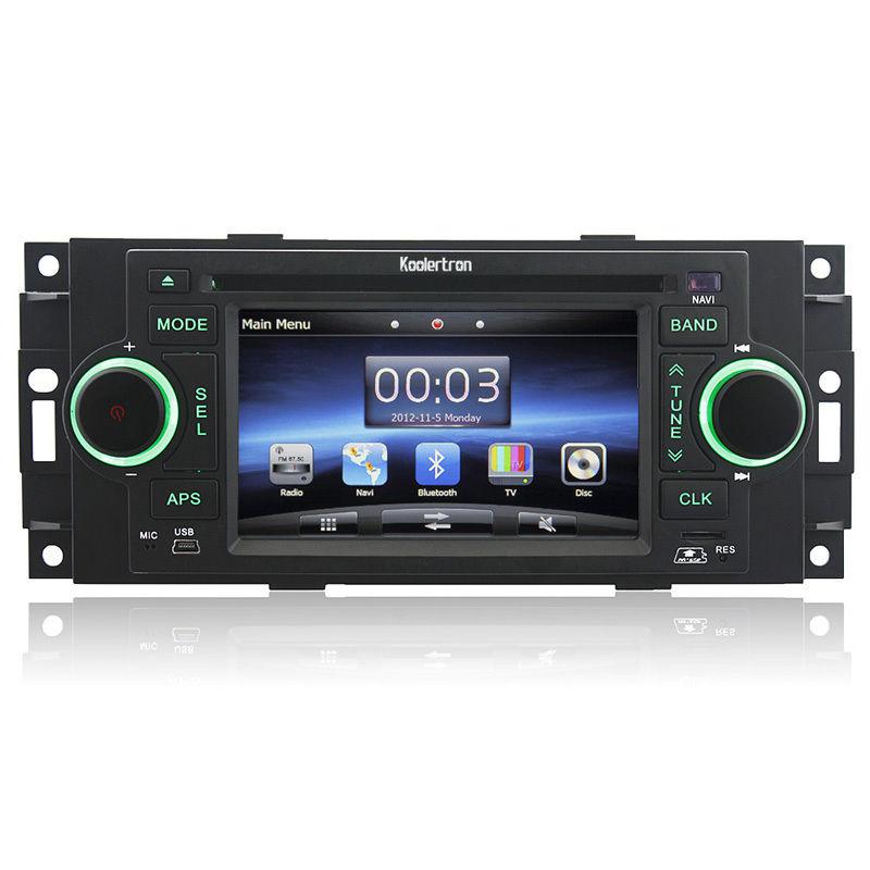 Indash radio dvd gps navigation stereo for chrysler &dodge & jeep grand cherokee