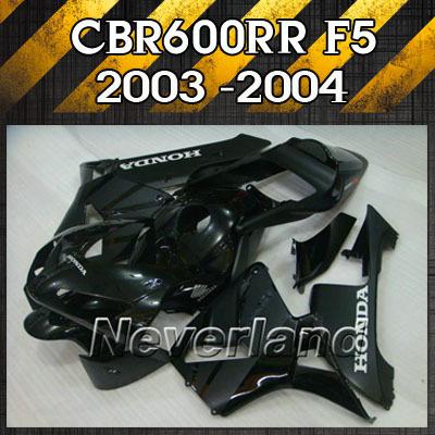 Fairing kit for 03-04 honda cbr 600rr f5 2003-2004 cbr600rr injection abs #black