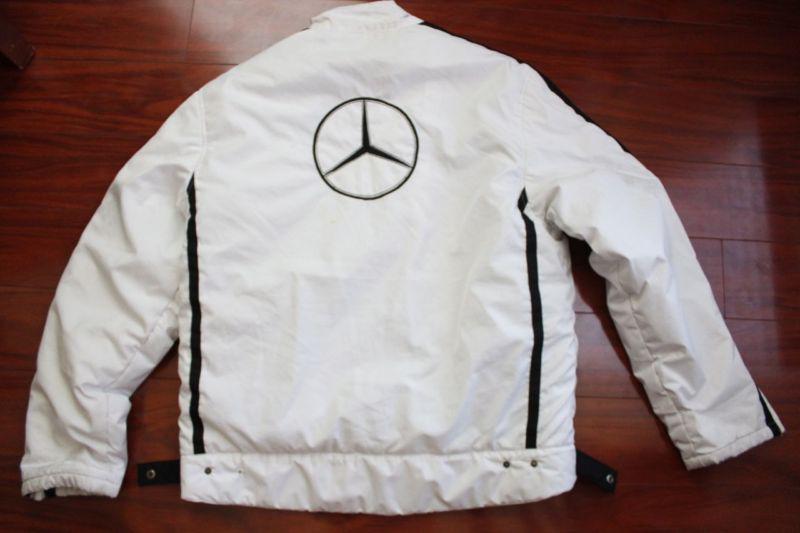 Mercedes benz west team racing cafe jacket by racing champions apparel xl - 2xl