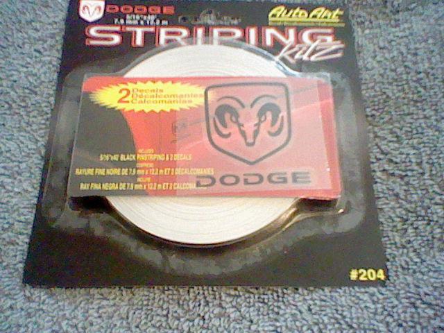 Dodge pin stripe kit