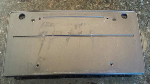 Bmw factory front bumper license plate base 51117222741