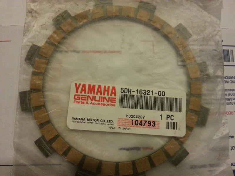 Yamaha yz125 yz250f wr250f clutch friction plate oem