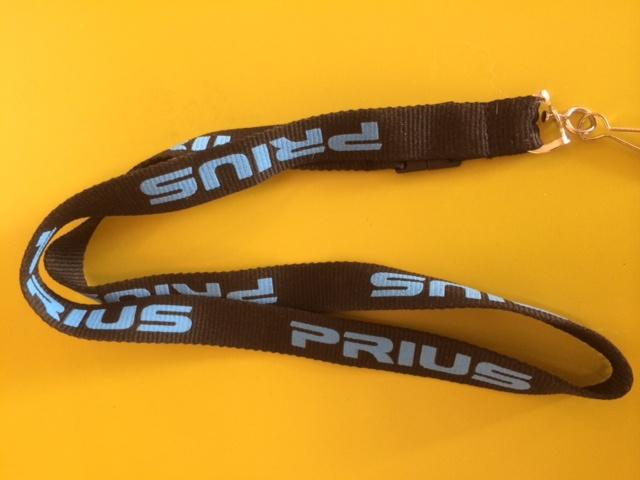 Genuine toyota prius lanyard from 2004 launch party