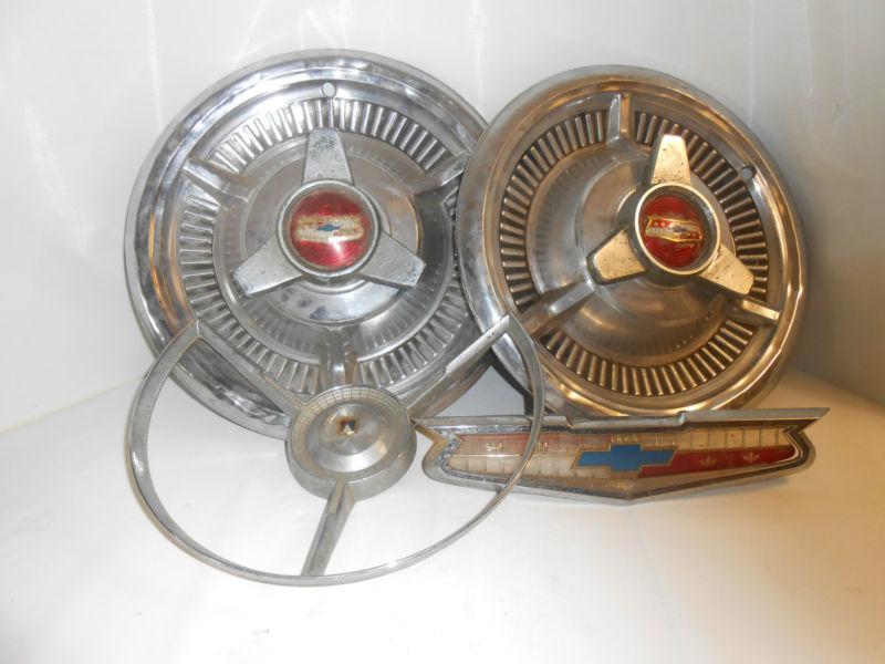 1955 assorted chevrolet parts, original equipment