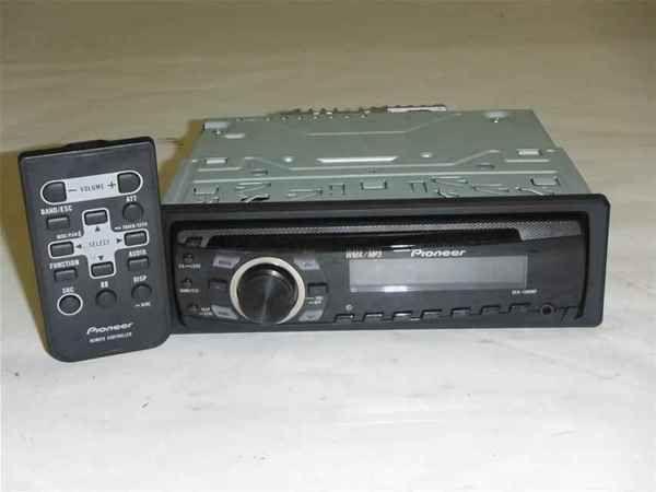 Pioneer cd mp3 wma player radio w/ remote deh-1300mp