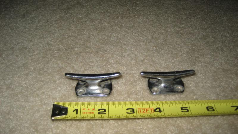 Pair of 2" boat cleats