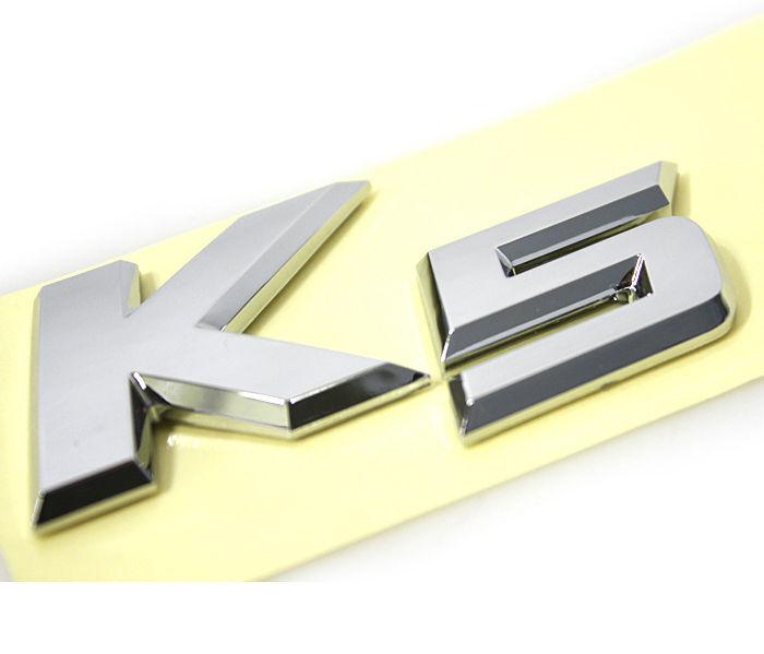 Optima kia k5 genuine trunk emblem logo korea parts chrome 86310 2t000 rear new