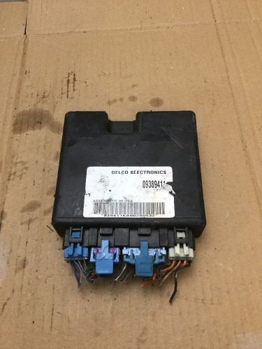 00 01 buick century body control module 09389411