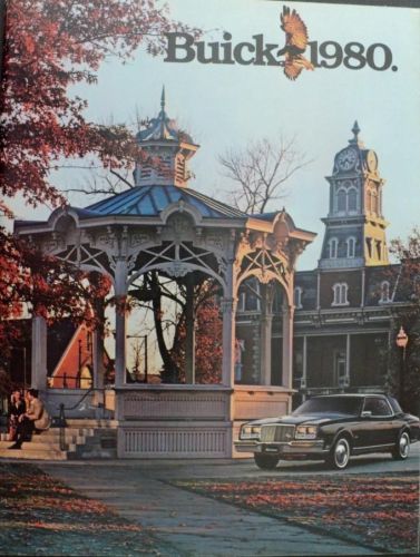 1980 buick sale brochure riviera electra lesabre regal skylark century skyhawk