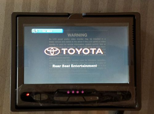 New toyota hrm1fr replacement  headrest monitor  m1 works with similar systems