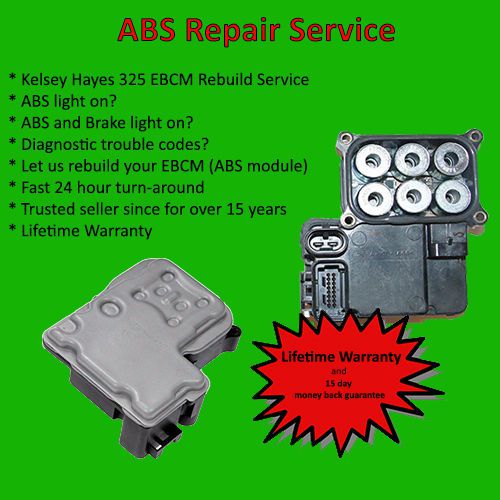 Abs (ebcm) repair gmc yukon kelsey hayes 325