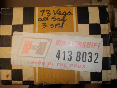 413-8032 nos hurst mastershift 3 speed shifter 73 chevy vega-see description