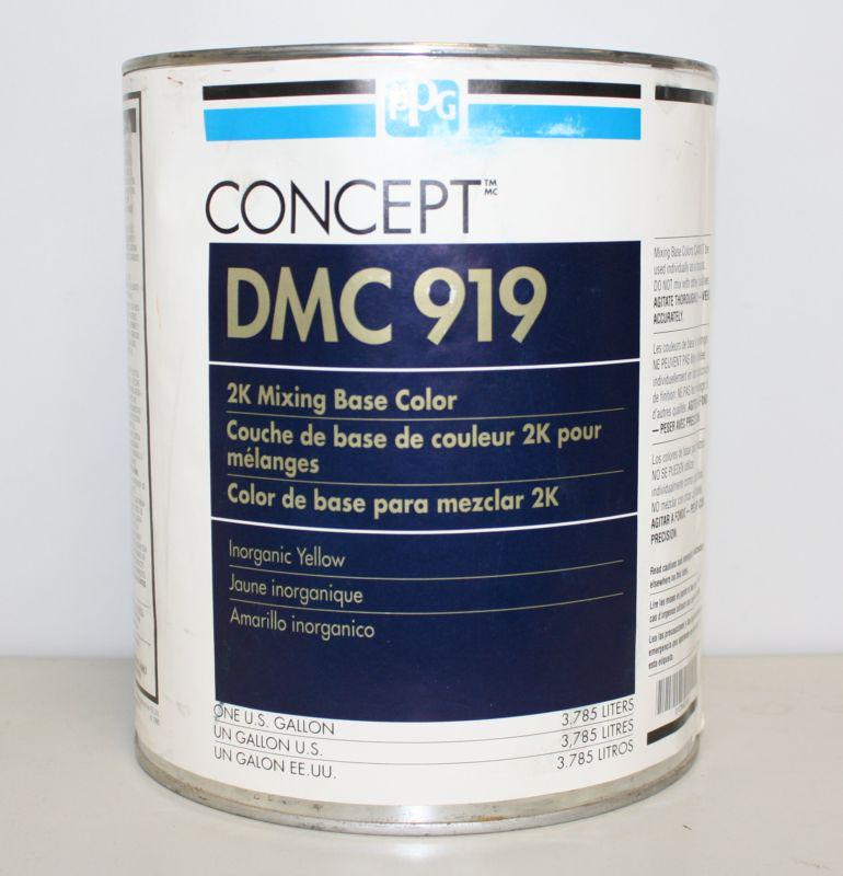 Ppg concept dmc 919 inorganic yellow 2k mixing base toner paint toner qal