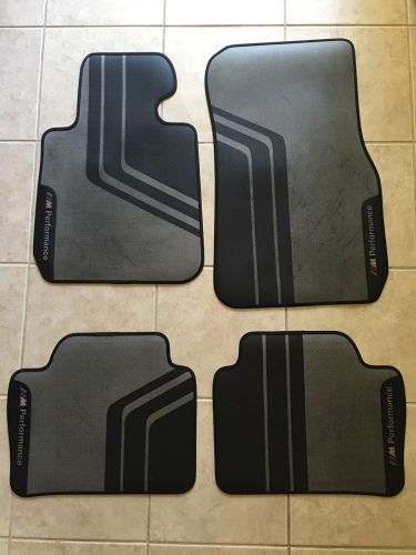 Bmw f30 f31 m performance floor mats front and rear