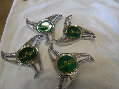 ( 4  )  luxor green  spinners,    set of four