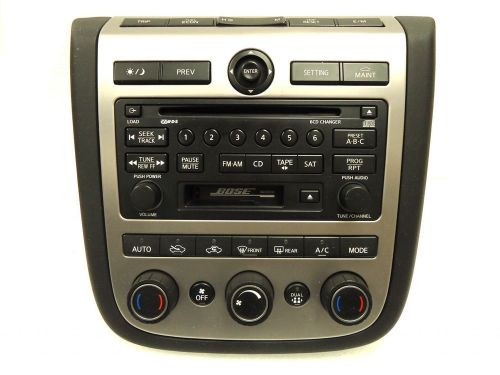 Nissan murano 2003-2006 bose radio