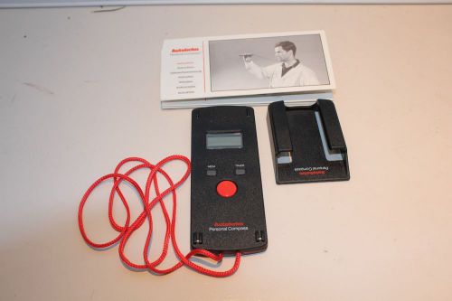 Autohelm personal compass timer with manual/holder/lanyard works great