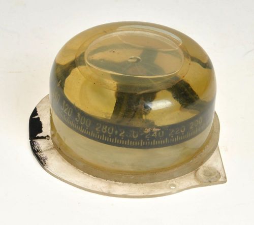 Vintage magnetic compass for boats liquid