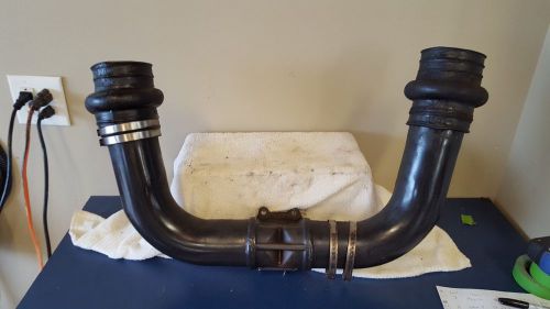 Volvo penta sx exhaust collector / y pipe with boots