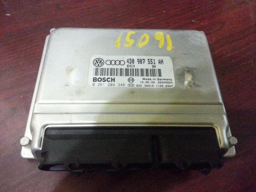 Volkswagen passat engine brain box electronic control module; 2.8l (v6), engin