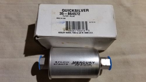Mercruiser new oem in-line fuel filter 35-864572, 35-864572t, 35-864572t01