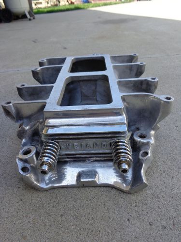 Big block chevy blower manifold  dragster funny car gasser street rod weiand bds