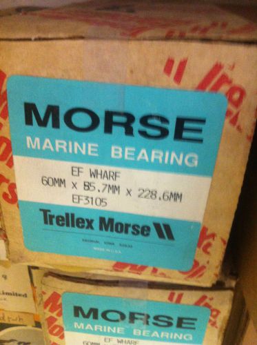 Morse wharf non-metallic sleeve cutlass bearing 60mm x 85.7mm x 228.6mm ef3105