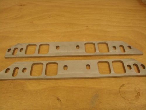 Bb chevy conventional 24/26 degree head intake manifold spacers