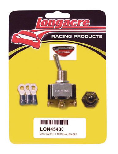 Longacre 45430 - ignition switch w/ weatherproof cover and 3 terminals