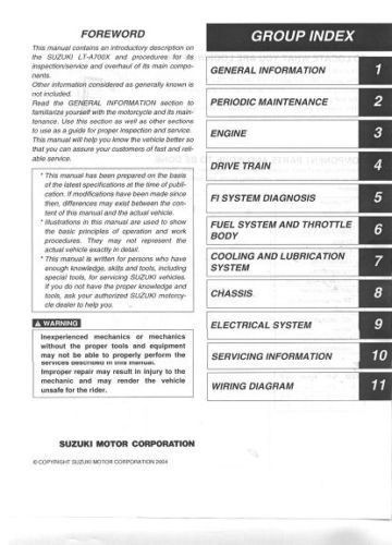 Suzuki workshop service manual king quad 700 2005-2007 pdf format
