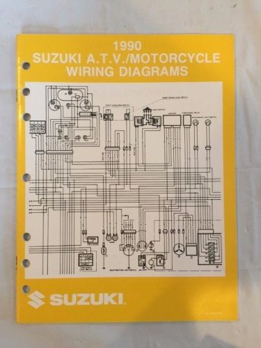 1990 suzuki atv/motorcycle l model wiring diagrams manual