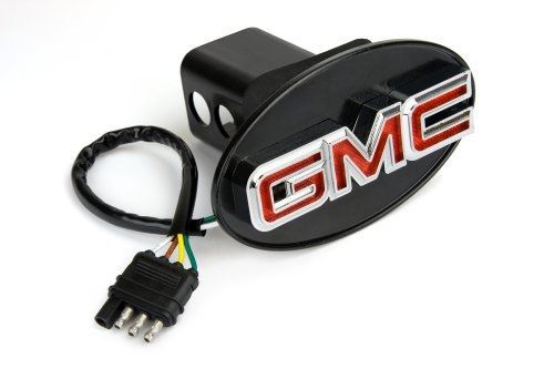 Reese towpower 86061 licensed led hitch light cover with gmc logo