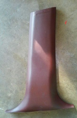 Oem 88 89 90 91 honda civic sedan passenger side door pillar  ef9 maroon  cover