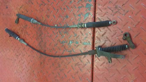 Suzuki lt- 4wd 250 ( 87 ) cables - both as shown - used - look here !!!!