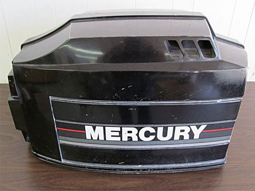 Early 90s mercury black max 135 hp 2 stroke hood top cowl cover freshwater