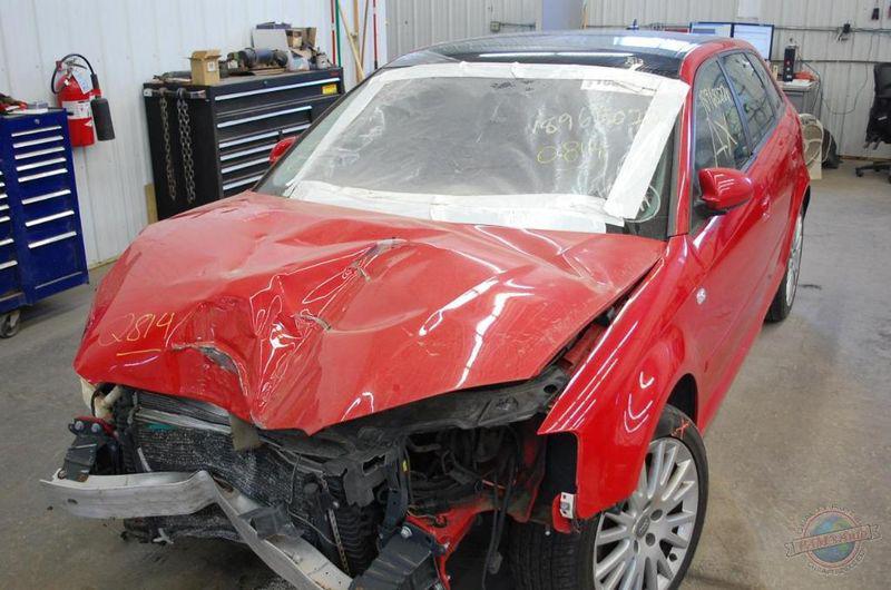 Rear door audi a3 1034306 06 07 08 09 10 11 12 13 assy red pwr